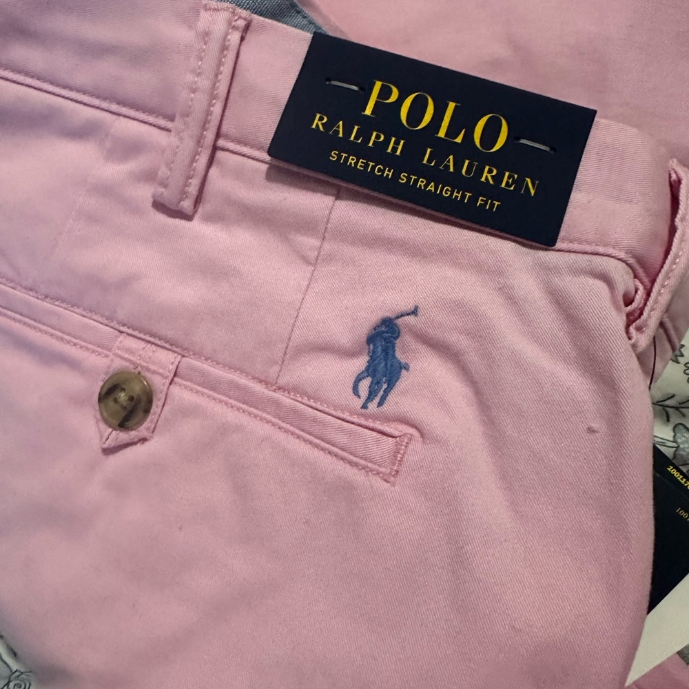 Polo Ralph Lauren Men's Straight-Fit Washed Stretch Chino Pants - Picture 7 of 7